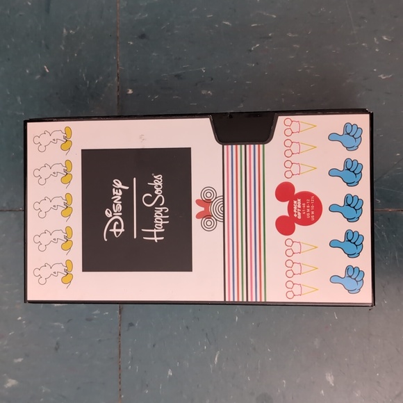 Happy Socks - Disney 4-pack gift box - M 8-12 ; W 10 -12.5 - New unopened box - Picture 1 of 6